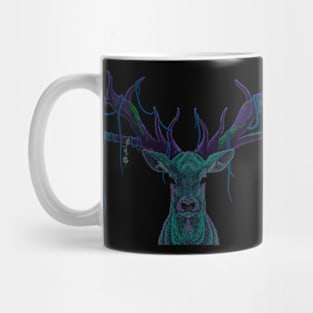 green deer Mug